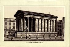 Nimes CPA die Hausquadrate