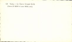 CPM Vichy la source grande grille