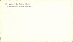 CPM Vichy la source Chomel