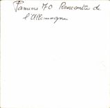 Photo Pamiers 1970 Meets of Germany Atlhetisme sport