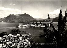 MODERNE KARTE Italien Italien Lago Maggiore Isola blokte