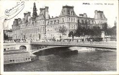 Paris CPA Hotel de ville