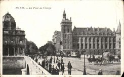 Paris CPA Pont au change