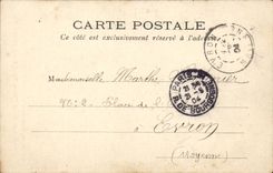 Paris CPA Monument Etienne Marcel Quai de l'hotel de ville