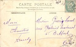 Paris CPA Hotel de ville et pont d'Arcole