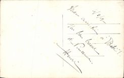 CPA Fantasy a hello of the 13th artillery regiment Militaria Vincennes