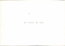 MODERN CARD Excursion of the gorges of the Verdon the corridor of Styx