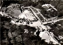 MODERN CARD Lyon the ancient theater of Fourviere In the foreground Odeon