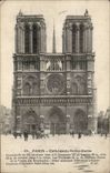 Paris CPA CAthedrale Notre DAme