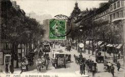 Paris CPA Boulevard des italiens