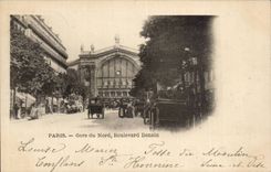 Paris CPA Parks north Denain boulevard