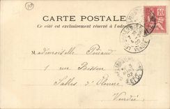 Paris CPA Parks north Denain boulevard