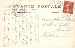 Paris CPA Fleche de Notre Dame et le panorama de la Seine (cote Est)