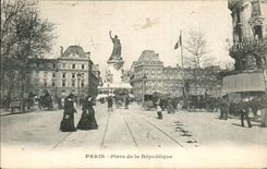 CPA Paris Places republic
