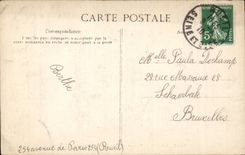 CPA Paris Panorama Quartier Sainte Clotilde