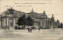 CPA Paris Grand Palais of the Champs Elysees