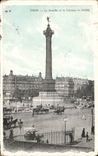 CPA Paris the Bastille and the column of July