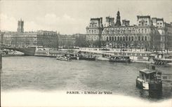 CPA Paris L'hotel de ville