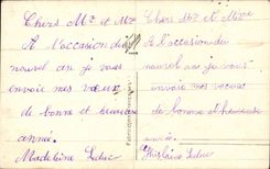 CPA Fantasy Child Happy New Year