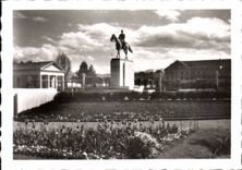 Tarbes CPSM the monument of the Foch Marshal