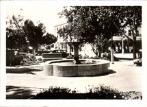 Morocco CPSM Taza Fountain of the place