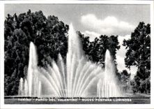 Italia italie Torino Parco del Valentino Niovo Fontana Luminosa