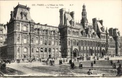 Paris CPA L' hotel de ville