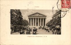 Paris CPA Eglise de la Madeleine