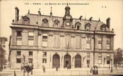 Paris CPA La marie du 13eme