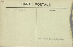 Paris CPA the street Soufflot and the Pantheon