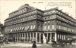 Paris CPA Le theatre de la Comedie Francaise
