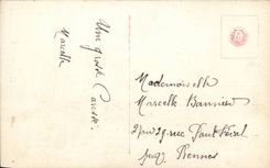 CPA Fantasy Children Sheep Lambs