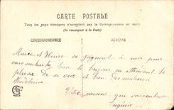 CPA Fantasy Child De Gorron I send these flowers to you