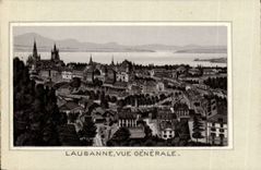 CPA Suisse Lausanne Vue generale