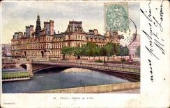 Paris CPA Hotel de ville