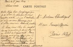 Paris CPA Gate ST Martin