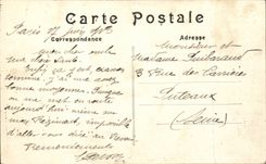 Paris CPA Gate St Denis