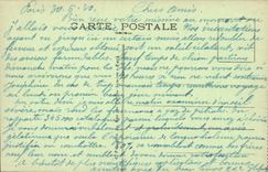 Paris CPA Trocadero and bridge of Iena