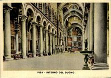 CPSM Italy Italia Rammed Interno del Duomo