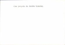 CPSM Morocco Mazagan a Pergola of the Lyautey garden