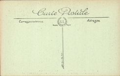 Paris CPA Small palace Works of art mutilees by the enemy