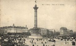 Paris CPA Places Bastille