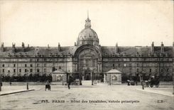 Paris CPA Hotel of Invalides Entered principal