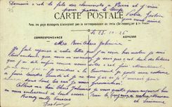 Paris CPA the small palace of the Champs Elysees