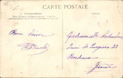 Paris CPA Panorama Jardin des tuileries