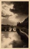 Paris CPA La Seine au quai de Bethune 
