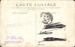 Paris CPA the Bastille and the column of July