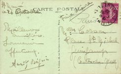 Paris CPA Train station of the east