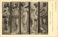 CPA Jeaan Pin-Nymphen des Brunnens des Unschuldigs und des Luftschlitzes