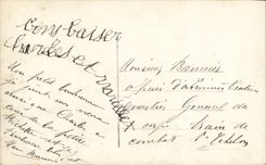 CPA Fantasy Militaria Child Happy New Year